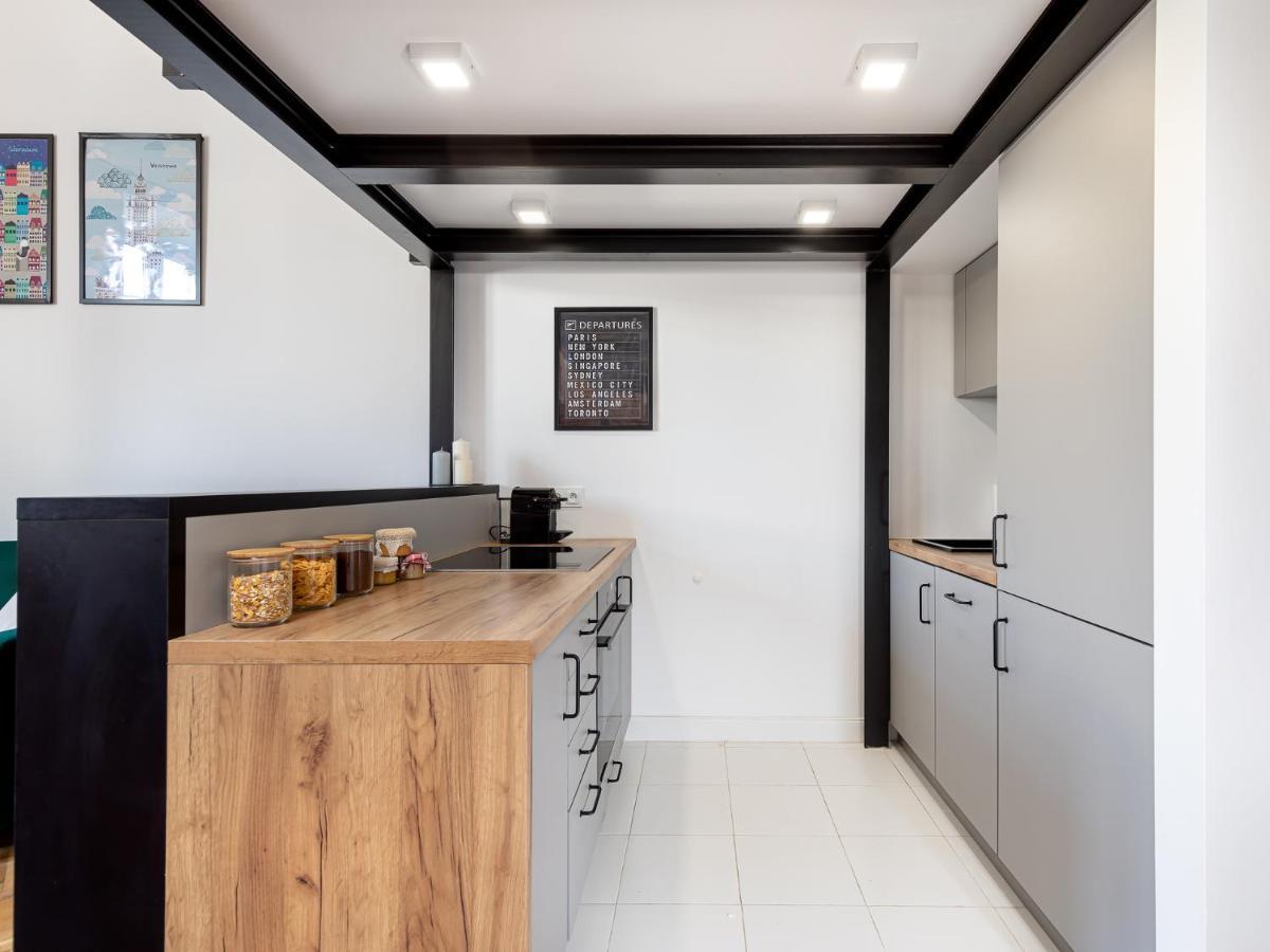 Stylowe Studio Z Antresola Warszawa Esterno foto