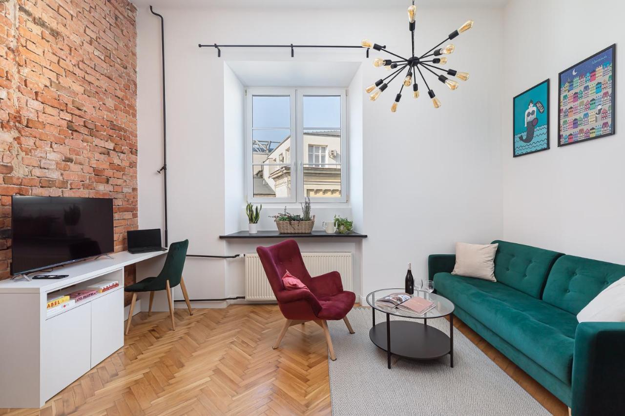 Stylowe Studio Z Antresola Warszawa Esterno foto